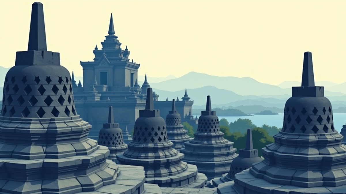 Borobudur, Central Java