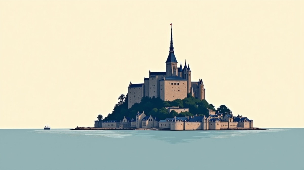 Mont-Saint-Michel, Normandy